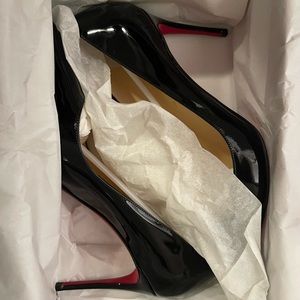 Christian Louboutin Pigalle 85 Patent Heels